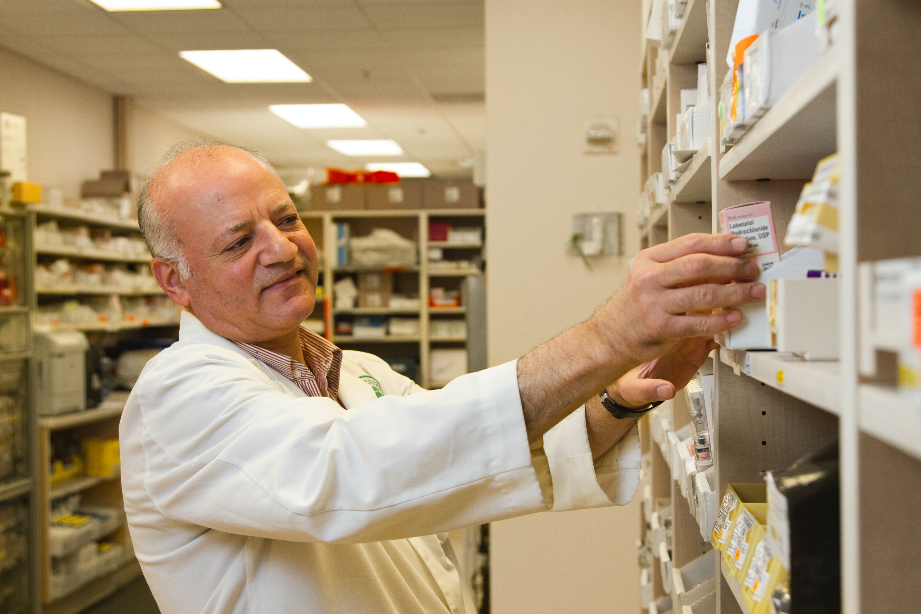 image of a pharmacist